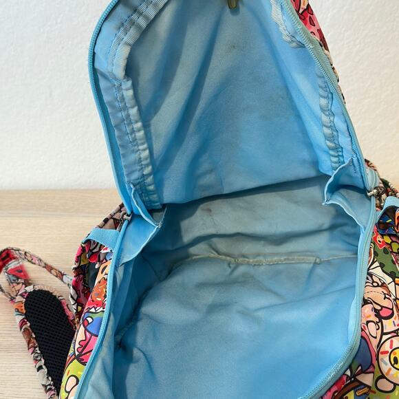 Ju-Ju-Be x Tokidoki MiniBe Mini Backpack w 2 Charms Rare Tokipops Print *Read main image 5